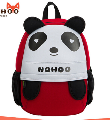 Eco φιλικό Backpack παιδιών νεοπρενίου εξατομικευμένο η Panda για τα μικρά παιδιά/τα παιδιά