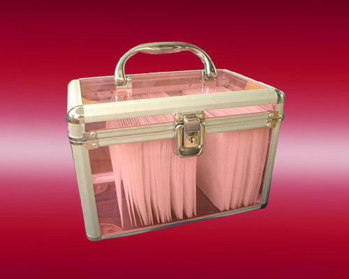 Προσαρμοσμένες λύσεις αποθήκευσης εμπορευματοκιβωτίων αποθήκευσης του CD Hardcover DVD αδιάβροχες